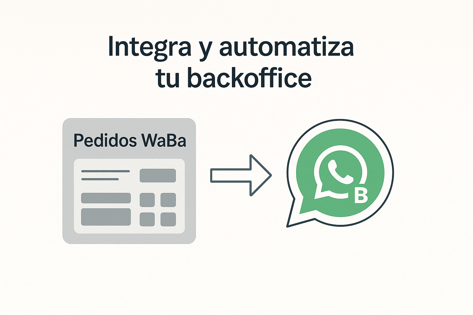 Integra y automatiza tu backoffice